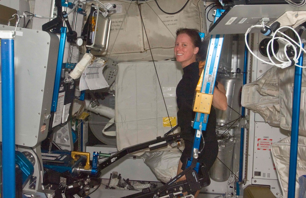 Shannon Walker excersizing ViaTyping